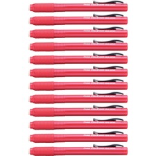 Pentel PEN ZE22BBX Rubber Grip Clic Eraser - Red - Pen - Refillable - 