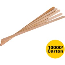 Ecoproducts ECO NTSTC10CCT Eco-products 7 Wooden Stir Sticks - 7 Lengt