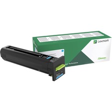 Original Lexmark 82K0HCG Toner Cartridge - Cyan - Laser - High Yield -