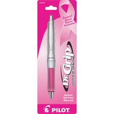 Pilot PIL 36192 Dr. Grip Center Of Gravity Pink Bca Pen - Medium Pen P