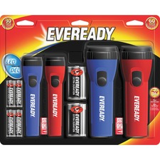 Energizer EVE EVM5511SCT Eveready Led Flashlight Combo Pack - Bulb - D