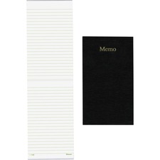 Dominion RED A435 Rediform Narrow Ruled Memo Pad - 50 Sheets - 3 58 X 