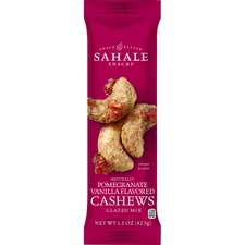 J.m. SMU 00328 Sahale Snacks Folgers Pomegranatevanilla Cashews Glazed