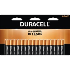 Duracell DUR MN2400B16ZCT Coppertop Battery - For Smoke Alarm, Flashli