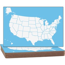 Flipside FLP 11222 Flipside U.s. Map Dry-erase Board - 18 (1.5 Ft) Wid