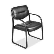 Norstar BOP VSBO9529 Boss Guest Chair - Black Leatherplus Seat - Black