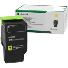 Original Lexmark LEX 78C10Y0 Unison Toner Cartridge - Yellow - Laser -