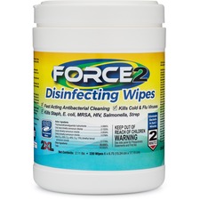 2xl TXL 407 2xl Force2 Disinfecting Wipes - Wipe - 6 Width X 6.75 Leng