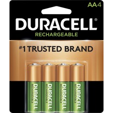 Duracell DUR NLAA4BCDCT Staycharged Aa Rechargeable Batteries - For Ge