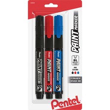 Pentel PEN MMP20BP3M Opaque Bullet Tip Paint Markers - Medium Marker P