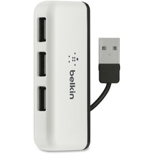 Belkin RA49167 4-port Travel Hub - Usb - External - 4 Usb Port(s) - 4 