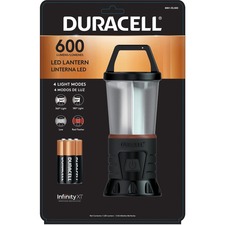 Duracell DUR 8661DL600 Compact Led Lantern - Aaa - Black