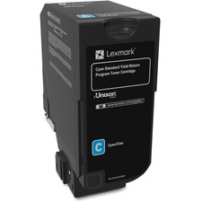 Original Lexmark 74C1SC0 Unison Toner Cartridge - Laser - Standard Yie