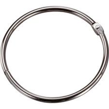 Officemate OIC 99706 Oic Looseleaf Book Rings - 3 Diameter - Silver - 