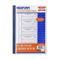 Dominion RED 1L176 Rediform 2-part Purchase Order Book - 400 Sheet(s) 