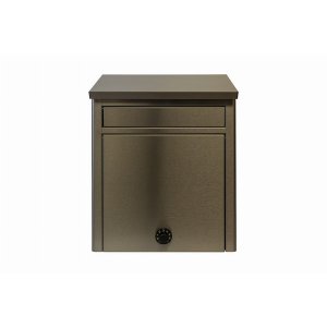 Qualarc WF-WL15205 Kalos Stainless Steel Wall Mounted Mailbox With Com