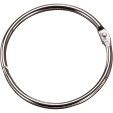 Officemate OIC 99704 Oic Looseleaf Book Rings - 2 Diameter - Silver - 