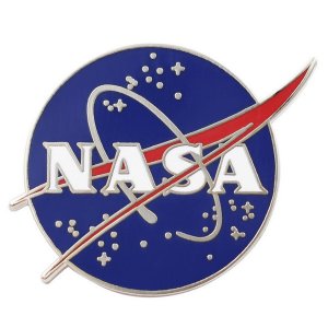 Real 7339 Nasa Logo Pin - Astronaut Space Enamel Pin