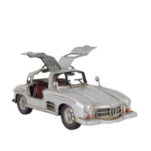 Old AJ083 Mercedes Benz 300l Gullwing Silver Model Coupe