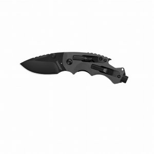 Sportsmans 2160289 Kershaw Shuffle Diy Folder 2.375 Inch Black Plain G