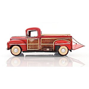 Old AJ029 1942 Ford Pickup Model Truck- 1:12 Scale