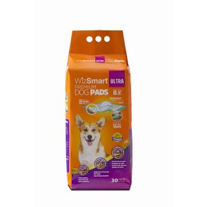 Petix 1012103 Wizsmart All Day Dry Dog Pads Ultra 30 Count