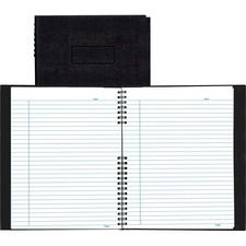 Dominion RED A10200BLK Rediform Notepro Twin - Wire Composition Notebo