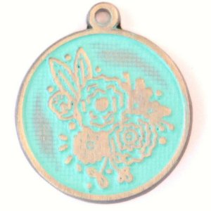 Gleeful RT-GROW-MINT-NEC Grow Token Charm  Necklace