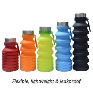 Ineye 1306 Collapsible Water Bottle (orange)