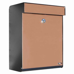 Qualarc ALX-GRM-BC Allux Series Mailboxes Grandform In Blackcopper Col