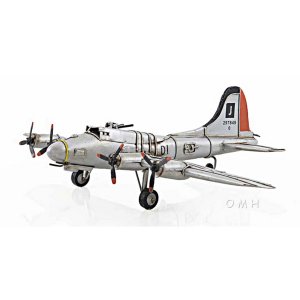 Old AJ048 B-17 Flying Fortress Model Heavy-bomber Aircraft