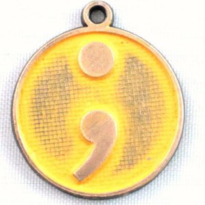 Gleeful RT-YOURSTORY-SUNF-NEC Your Own Story Token Charm  Necklace (18