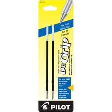 Pilot PIL 77211 Dr. Grip Retractable Pen Refills - 0.70 Mm, Fine Point