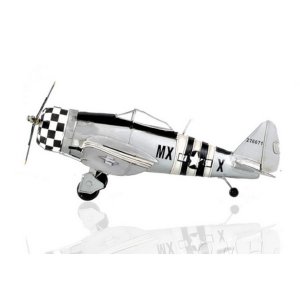 Old AJ090 1943 Republic P-47 Bomber-fighter Model Aircraft