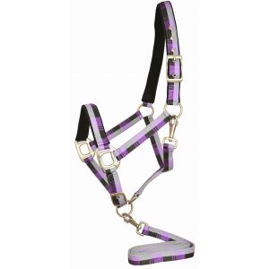 Choice 5-650135 Gatsby Terra Fleece Padded Nylon Halter With Matching 