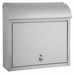 Qualarc WF-L33SL Compton Locking Mailbox, Stainless Steel