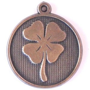 Gleeful RT-LUCK-ANTI-NEC Luck Token Charm  Necklace