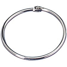 Officemate OIC 99701 Oic Looseleaf Book Rings - 1 Diameter - Silver - 