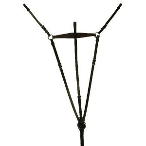 Choice 5-506822 Gatsby English Flat Adjustable Breastplate With  Stand