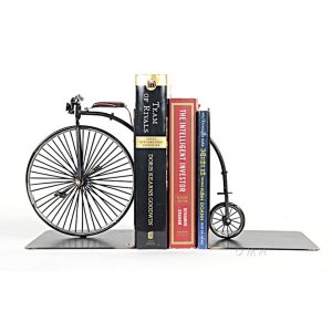 Old AJ050 1870 High Wheeler Model-inspired Bookends