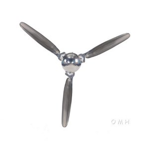 Old AK036 3-blade Propeller Wall Dcor