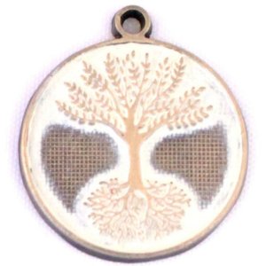 Gleeful RT-ROOTS-VANI-NEC Roots Token Charm  Necklace (18 Inches)