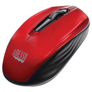 Adesso 2MB511 Imouse S50 - 2.4ghz Wireless Mini Mouse - Optical - Wire