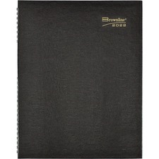 Dominion RED CB950CBLK Brownline Coilpro Hard Cover Appointment Book -