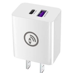 Ineye 1310A Quick Charge 20w Wall Charger With Usb A And C Ports. (whi