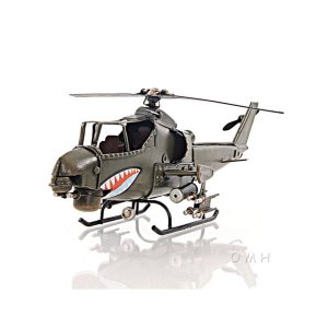 Old AJ009 1960 Bell Ah-1g Cobra Attack Helicopter Model- 1:46 Scale