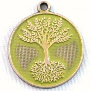 Gleeful RT-ROOTS-AVOC-NEC Roots Token Charm  Necklace (18 Inches)