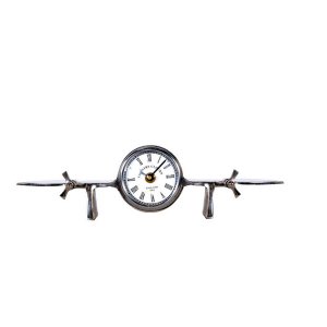 Old AK038 Aeroplane Table Clock