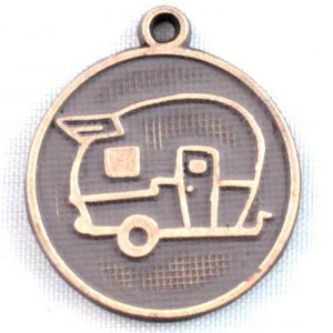 Gleeful RT-HAPPY-SLAT-CHA Happy Camper Token Charm Only