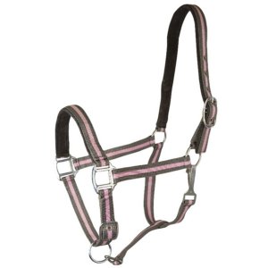 Choice 5-423741 Gatsby 2-tone Suede Padded Nylon Halter